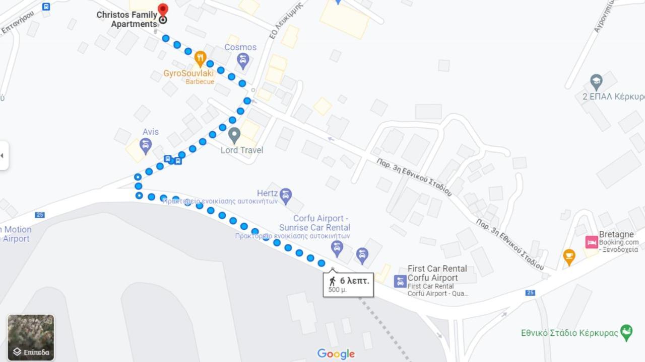 Christos Family Apartments Α Corfu  Экстерьер фото